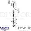 Grohe Concetto Single-Lever Sink Mixer Spares